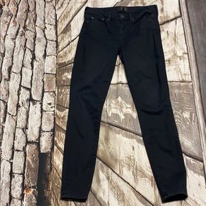 VINCE HIGH RISE NAVY BLUE SKINNY JEANS 28